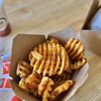 Egghead Sando Cafe - Waffle Fries ($4.50) - Breakfast & Brunch Near Me - San Jose, California Egghead Sando Cafe - Waffle Fries ($4.50) - Breakfast & Brunch Near Me - San Jose, California