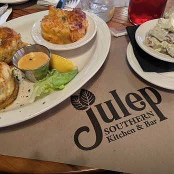 Julep Kitchen & Bar - Southern Crab Cakes - Barbeque Near Me - Annapolis, Maryland Julep Kitchen & Bar - Southern Crab Cakes - Barbeque Near Me - Annapolis, Maryland