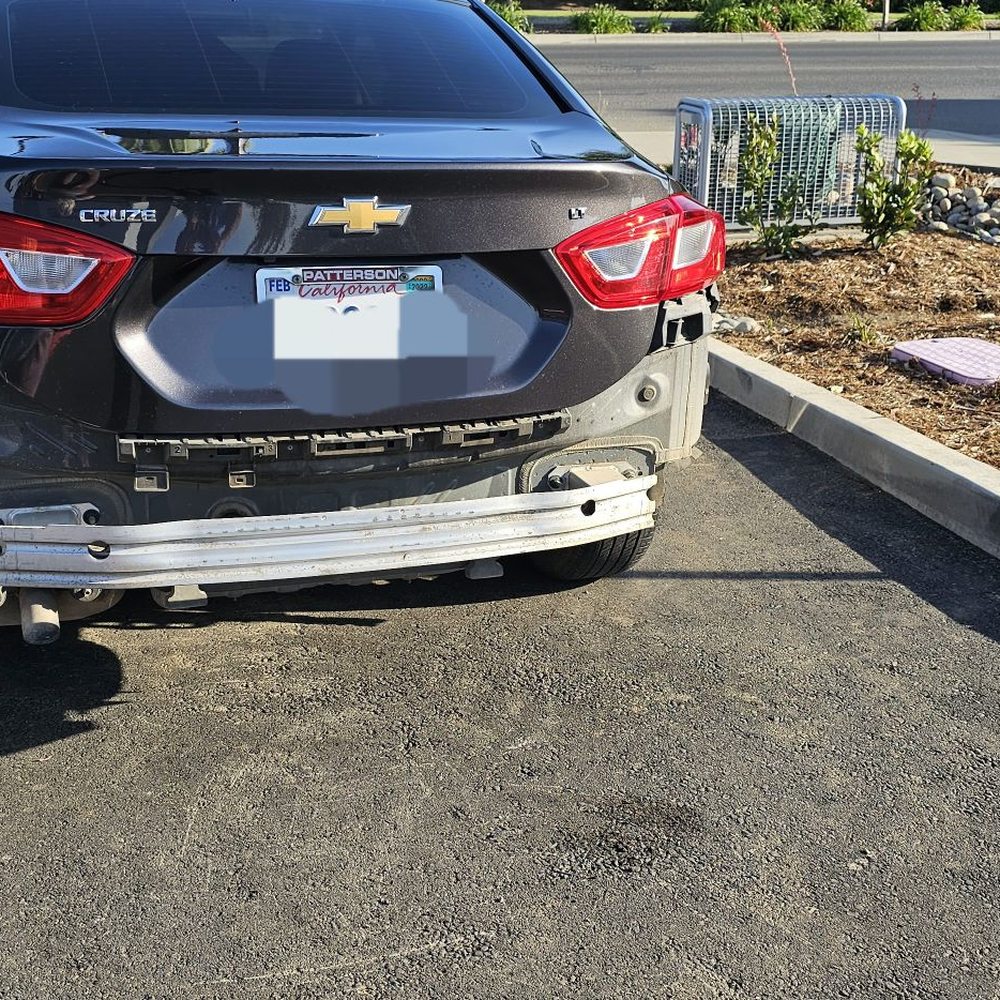 Bumper broken from their car wash Bumper broken from their car wash
