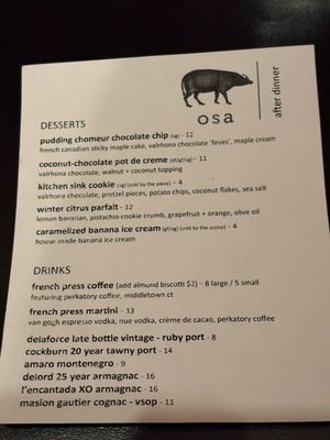 Menu photo 1 Osa Middletown, CT