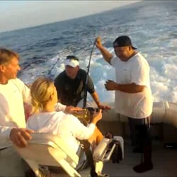 A'u Struck Sportfishing - In the fighting chair