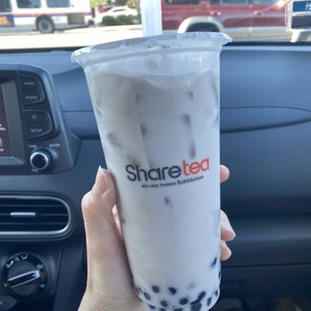 Sharetea - Taro Pearl Milk Tea - Coffee & Tea Near Me - Cerritos, California