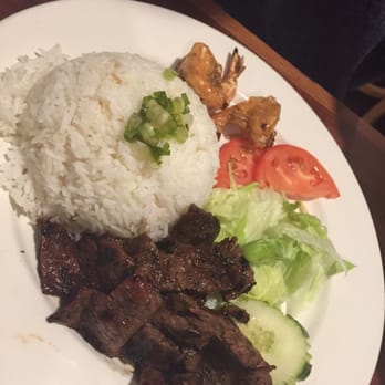 Viet-Thai - Cm bò + tôm nng Beef and shrimp grill served with steam rice - Vietnamese Near Me - Lowell, Massachusetts Viet-Thai - Cm bò + tôm nng Beef and shrimp grill served with steam rice - Vietnamese Near Me - Lowell, Massachusetts