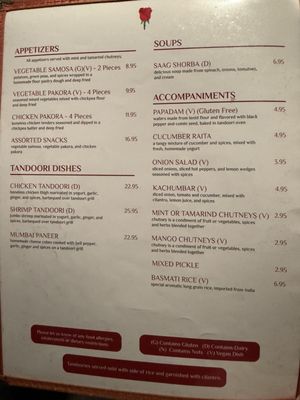 Menu photo 4 Mumbai House Park City, UT Menu photo 4 Mumbai House Park City, UT