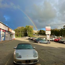 A-Tech Automotive - Rainbow over ATech today
