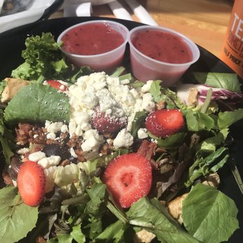 Something Different Grill - Strawberry Fields Salad - American Near Me - Lubbock, Texas