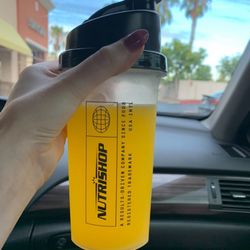 Nutrishop - Complementary Peach Gummy BCAA sample and bottle. 10/10 would recommend! So good!