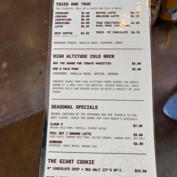 Double Black - Menu (09.13.26) - Desserts Near Me - San Francisco, California
