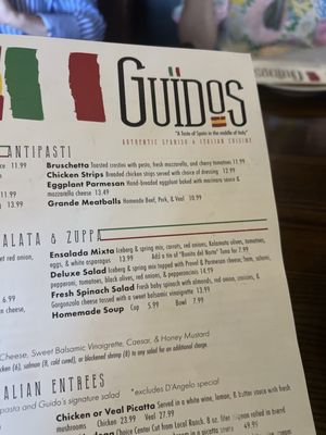 Menu photo 1 Guido's Pizzeria & Tapas Saint Louis, MO Menu photo 1 Guido's Pizzeria & Tapas Saint Louis, MO