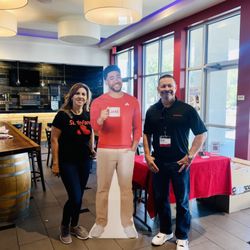 Alexandra Anderson - State Farm Insurance Agent - Just having some fun with Jake at one of our annual customer appreciation events! Movie theatre rented out for our loyal customers.