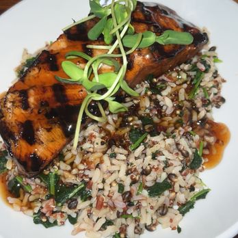 Hendel's - Salmon Power Bowl - New American Near Me - Florissant, Missouri Hendel's - Salmon Power Bowl - New American Near Me - Florissant, Missouri