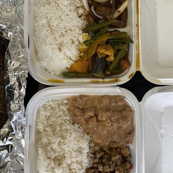 Mama Lu's - Beef steak/pinakbet combo with rice and sisig/Bicol express combo with rice - Filipino Near Me - Jacksonville, Florida