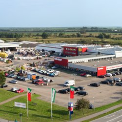 Schröder Bauzentrum - Der Standort in Heide