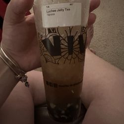 Lychee Jelly Tea