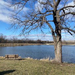 Cedar Lake Park - Near the dam via Access Road-"south side."