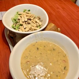 Summer Corn Chowder + Asian Sesame Chicken Salad
