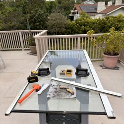 Sliding Door Solutions - Roller repair and realignment of the frame of the sliding door.