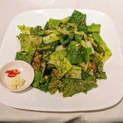 Rangoon Restaurant - Green tea leaf salad