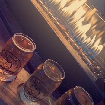 The Craftroom - Flight against the amazing table heater - Cideries Near Me - Albuquerque, New Mexico