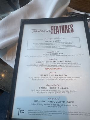 Menu photo 4 Tavern in the Square Dedham, MA