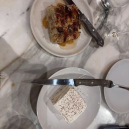 Must have tres leches cake and their seasonal peach dessert Must have tres leches cake and their seasonal peach dessert