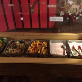 Wah Ha Ha - Cold side salad and desserts including green papaya salad (with fish sauce) - Thai Near Me - Gainesville, Florida Wah Ha Ha - Cold side salad and desserts including green papaya salad (with fish sauce) - Thai Near Me - Gainesville, Florida