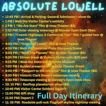 Lowell Observatory - 11-hour itinerary - Observatories Near Me - Flagstaff, Arizona