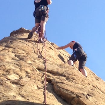 SoCal Adventure Company - This is me climbing up to the rappel - Tours Near Me - Rancho Cucamonga, California