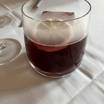 Cafe Monarch - Burberry mocktail - New American Near Me - Scottsdale, Arizona