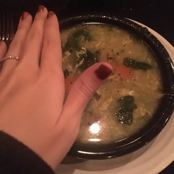 Morettis - Hand for scale - Italian wedding soup - Italian Near Me - Dublin, Ohio Morettis - Hand for scale - Italian wedding soup - Italian Near Me - Dublin, Ohio
