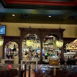 Bar with amazing Tiffany Shades! Bar with amazing Tiffany Shades!