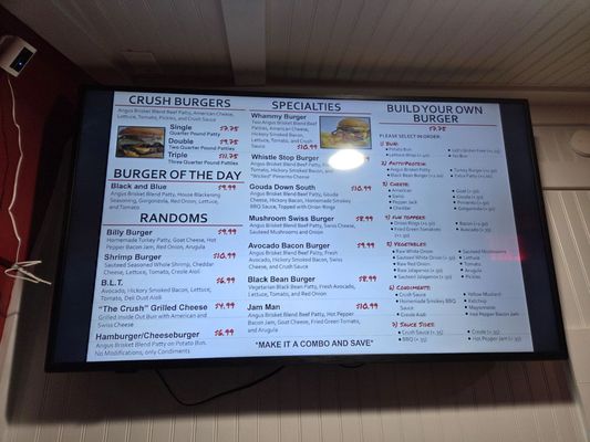Menu photo 3 Burger Crush Smyrna, GA