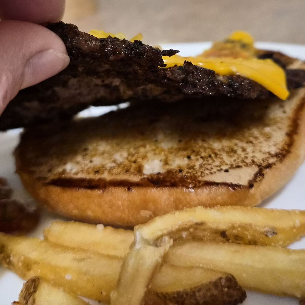 Jack Astor's - Meat was so thin there were holes in it. Cheese was thicker. it's BURNT BLACK. 65 bucks I then had to make dinner unbelievable. - Sports Bars Near Me - London, Ontario Jack Astor's - Meat was so thin there were holes in it. Cheese was thicker. it's BURNT BLACK. 65 bucks I then had to make dinner unbelievable. - Sports Bars Near Me - London, Ontario