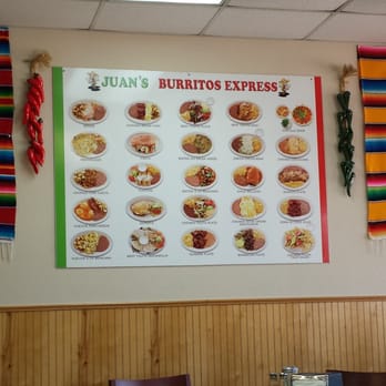Juan's Burrito Express - Menu photo items - Mexican Near Me - Fort Worth, Texas Juan's Burrito Express - Menu photo items - Mexican Near Me - Fort Worth, Texas