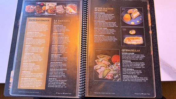 Menu photo 2 Casa Azul Mexican Kitchen Shelby, NC Menu photo 2 Casa Azul Mexican Kitchen Shelby, NC
