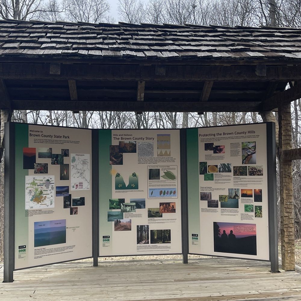 Brown County State Park - Interactive message board and mapping. - Hiking Near Me - Nashville, Indiana Brown County State Park - Interactive message board and mapping. - Hiking Near Me - Nashville, Indiana