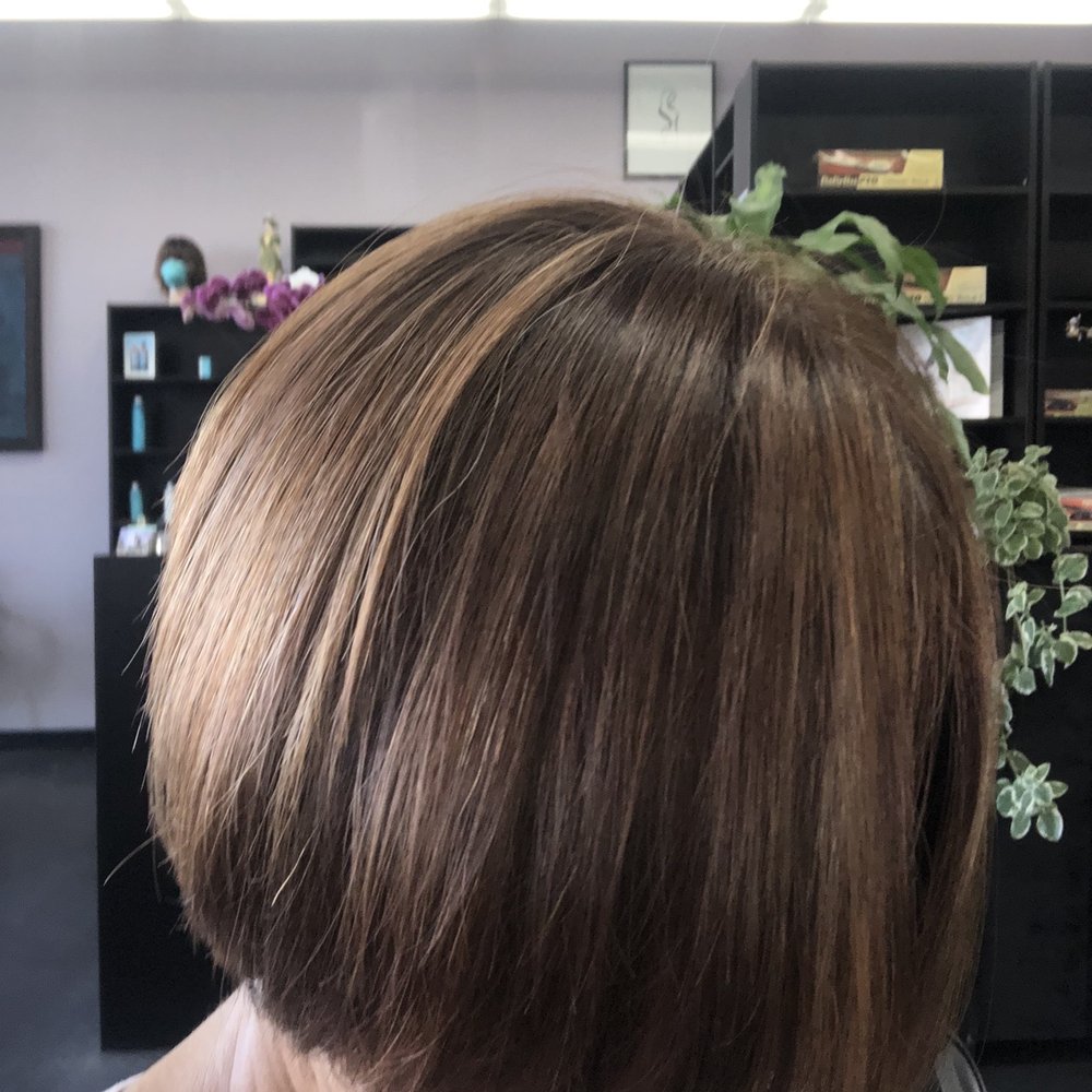 Alta Hair Salon - No more white hair. No brushing. Wash and wear. I am good. - Hair Extensions Near Me - Glendale, California Alta Hair Salon - No more white hair. No brushing. Wash and wear. I am good. - Hair Extensions Near Me - Glendale, California