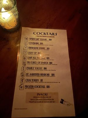 Menu photo 1 Midnights Brooklyn, NY
