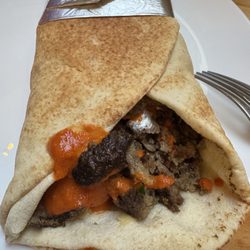 Yalla Middle Eastern Cuisine - Persian Shawerma Pita Lamb
