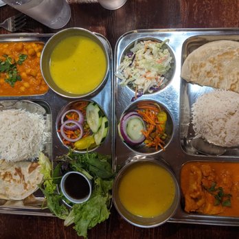 Wildberry Restaurant - Channa and Chicken Thali - American Near Me - Ashford, Washington Wildberry Restaurant - Channa and Chicken Thali - American Near Me - Ashford, Washington
