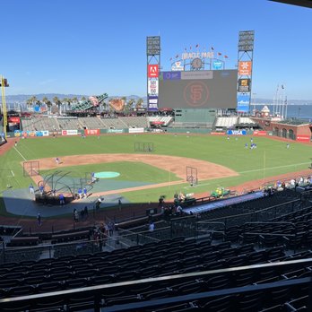 Oracle Park - View from section 211 row 3 - Stadiums & Arenas Near Me - San Francisco, California Oracle Park - View from section 211 row 3 - Stadiums & Arenas Near Me - San Francisco, California