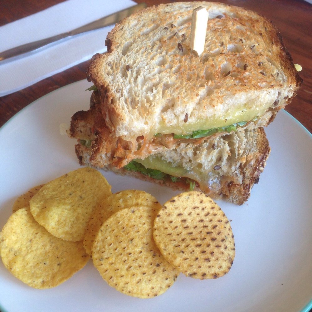 True North - Chicken sandwich with corn chips - Restaurants Near Me - Coburg, VIC