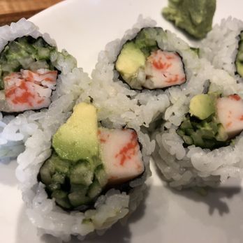 School Sushi - California roll close up - Japanese Near Me - Lexington, Kentucky
