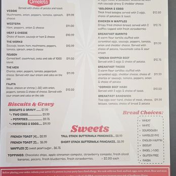 The Delaware Diner - Menu page 1 - Breakfast & Brunch Near Me - Delaware, Ohio