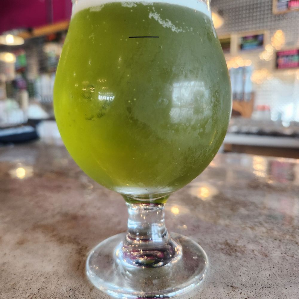 Rio’s Brewing - Lacto cooler green 5.5% ABV sour berliner Weisse - Pubs Near Me - Grand Prairie, Texas