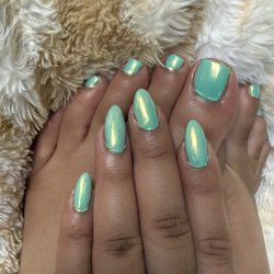 US Nails - chrome nails