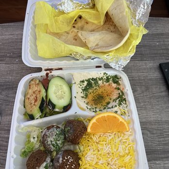 Oasis Lebanese Cuisine - Falafel Lunch Box - Lebanese Near Me - Beaverton, Oregon