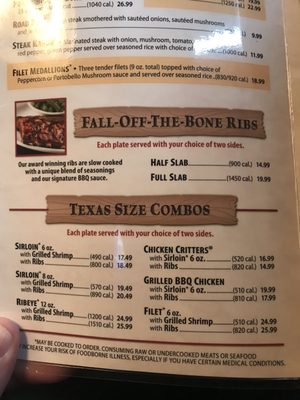 Menu photo 5 Texas Roadhouse Wyomissing, PA