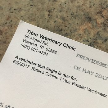 Titan Veterinary Services - For my dog who died AT titan a year early. This place sucks. - Veterinarians Near Me - Warwick, Rhode Island