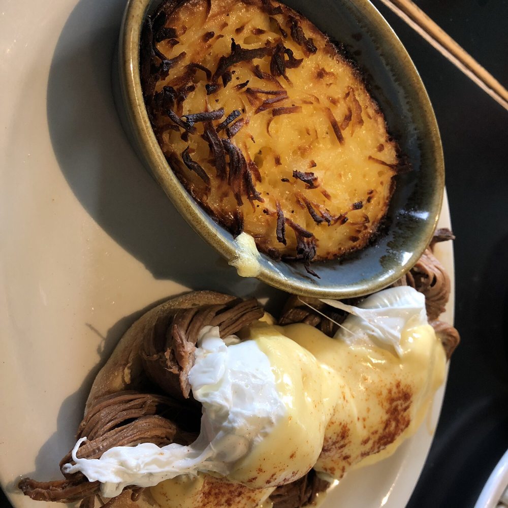 Cricket Cafe - Wonderfully cheesy hash browns! Beef brisket Bennie is decent but would try prosciutto next. - Breakfast & Brunch Near Me - Portland, Oregon
